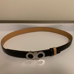 Ferragamo Gancini Reversible/Adjustable Belt - 75cm